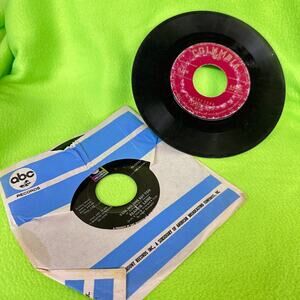 Frankie Laine (2)‎ 45rpms Moonlight Gambler / Lotus Land / No One Vinyl Records